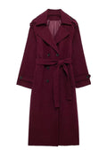 Camilla Double-Breasted Belted Trench Coat