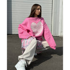 Temperament Streetwear Love Sweater