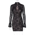 Riley Lace Bodycon Midi Dress