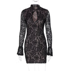 Riley Lace Bodycon Midi Dress