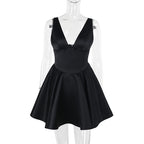 Snowdrop Mini Dress Black