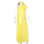 Canaria Maxi Dress Yellow