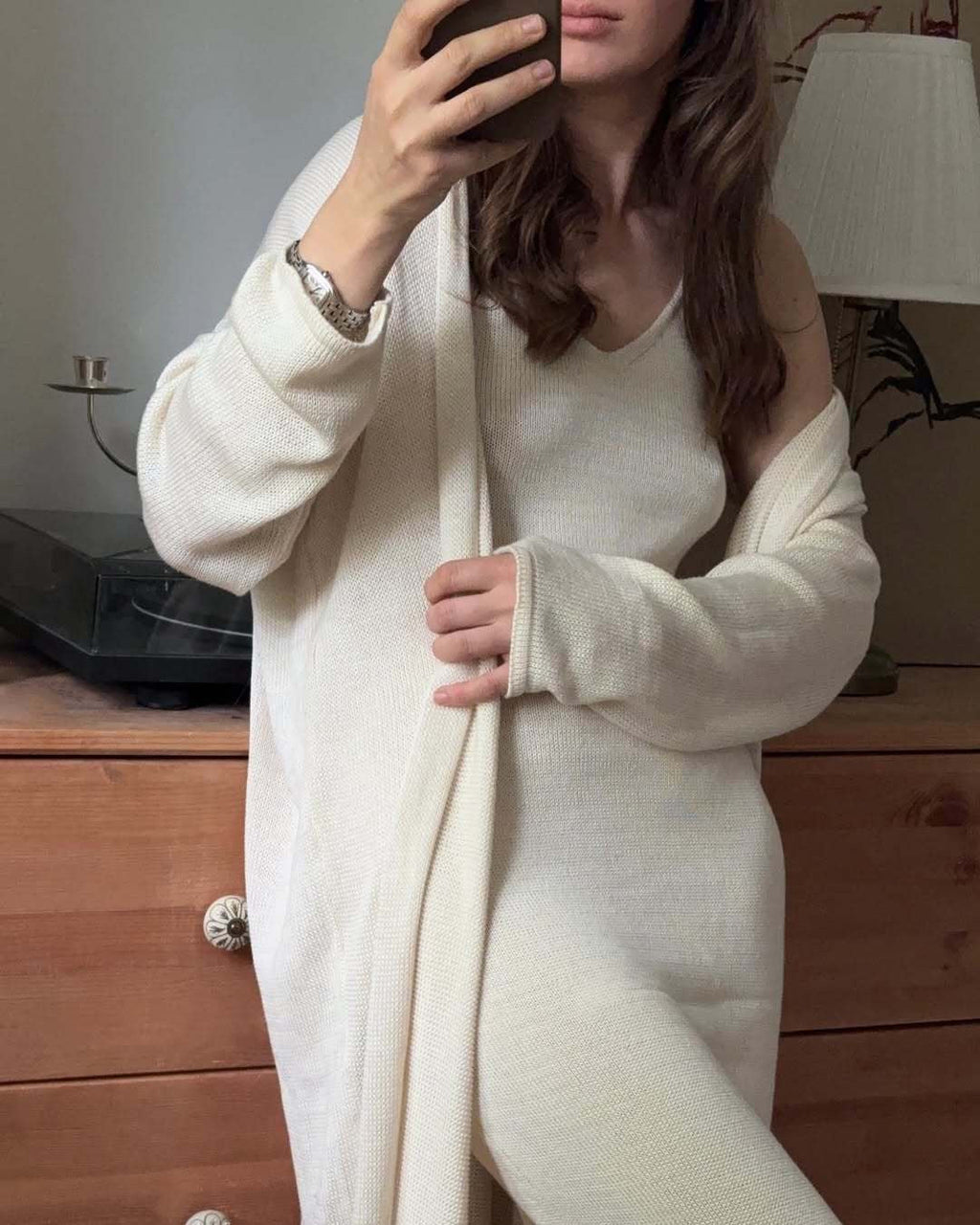 Fall Casual Knit Two Piece Set