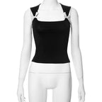 Ambria Square Neck Crop Top
