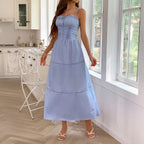 Casual Vacation Sling Advanced Maxi Dress Women Clothing Spring Summer