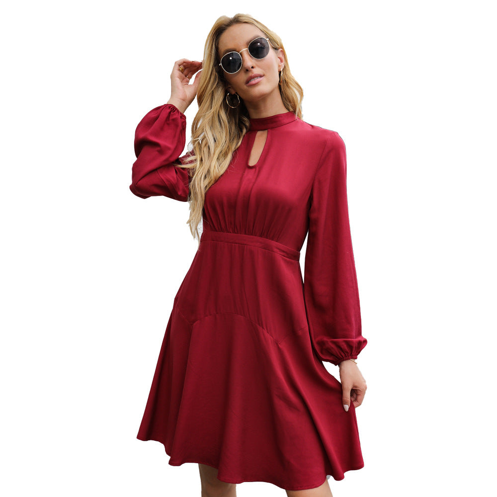 Fashion Forward Keyhole Dress Fuchsia