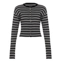 Jamari Striped Cardigan Short Set