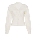 Micah Cropped Button-Up Cardigan