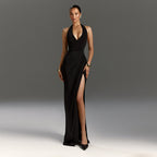 Ritter Slit Dress Black
