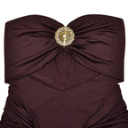 Lucian Maxi Dress Brown