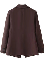 Elegant Double-Breasted Oversized Blazer