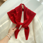 Wool Knitted Stripe Scarf