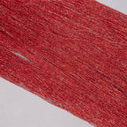 Strapless Fringe Red Dress
