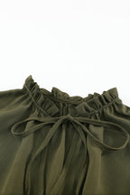 Wild At Heart Babydoll Dress Olive