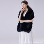 Bridal Wedding Fauxfur Dress Long Winter Scarf