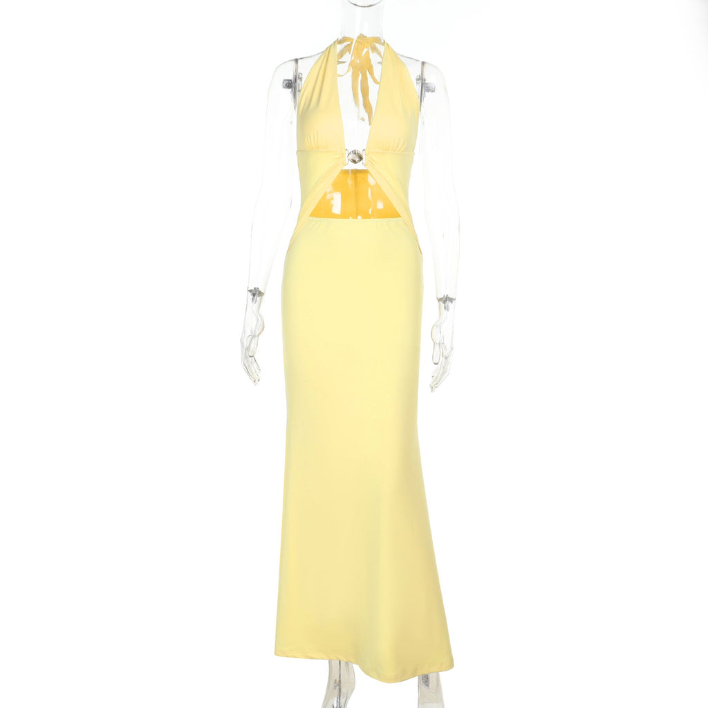 Vecna Maxi Dress Yellow
