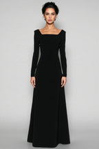 Amai Solid Colour A-line Maxi Dress