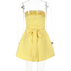 Tansy Mini Dress Yellow