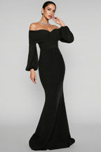Zoey Strapless Fishtail Maxi Dress