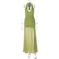Vittoria Halter Maxi Dress