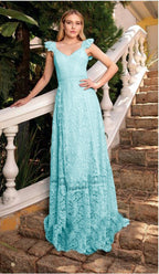 It Was All A Dream Lace Maxi Dress Jade