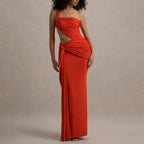 Pathy Maxi Dress Orange