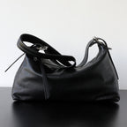 Lydia - Classic Brown Leather Shoulder Bag