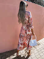 Katerina Printed Tiered Midi Dress FINAL