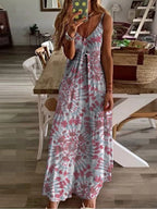 Marina Statement Women's Floral a Line Slip Dress Designer Edit