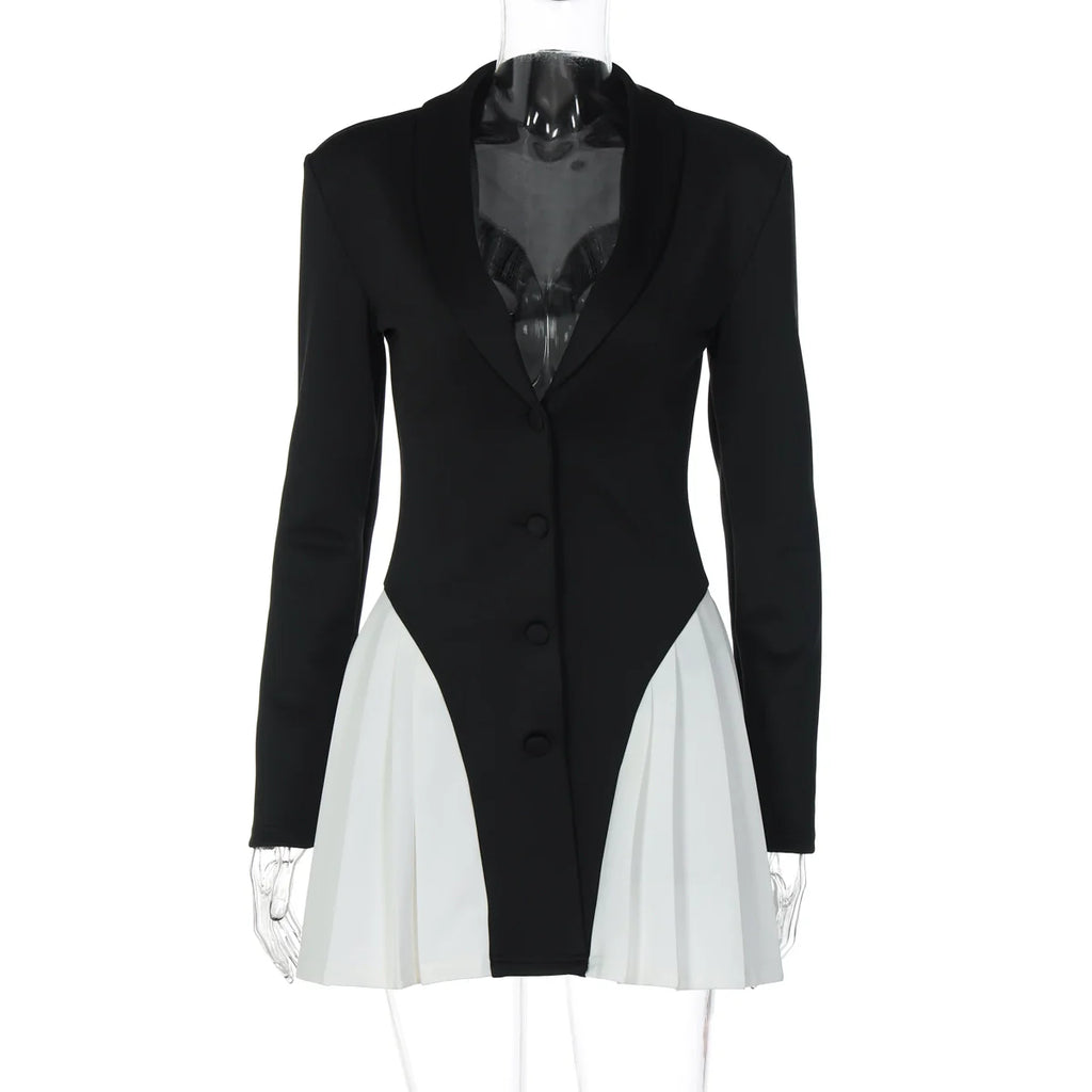 Jayani Contrasting Trim Skirt Set