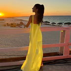 Canaria Maxi Dress Yellow