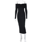 Jaxyn Off Shoulder Bodycon Dress