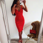 Compliments Knit Midi Dress Clay
