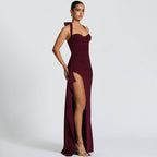 Nekoda Maxi Dress Maroon