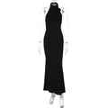 Iliana Halter Backless Maxi Dress