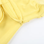Tansy Mini Dress Yellow