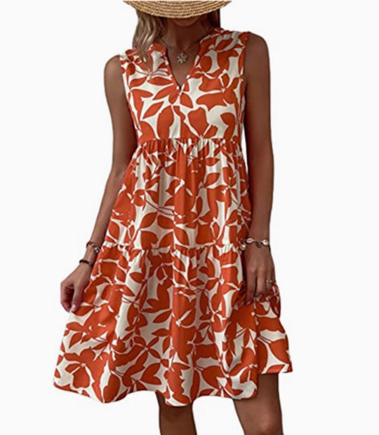 Teresa Statement Women's Flared a Line Layered Dress Chic Silhouette Collection
