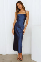 Riley Cotton Chambray Midi Dress FINAL