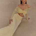 Siela Maxi Dress Yellow