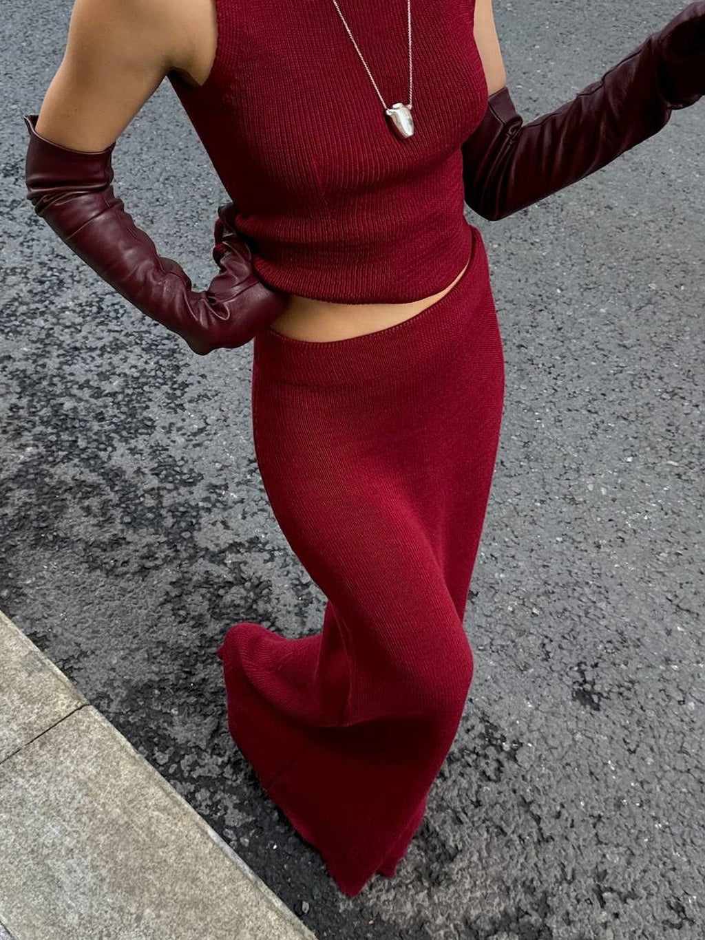 Autumn Knit Two Piece Set