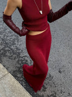 Autumn Knit Two Piece Set
