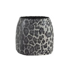 Leopard Sequin Low-Waist Mini Skirt