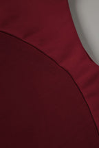 Eirand Red Halter Mesh Maxi Dress