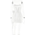 Lorene Mini Dress White