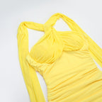 Canaria Maxi Dress Yellow