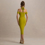 Mella Midi Dress Green