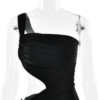 Pathy Maxi Dress Black