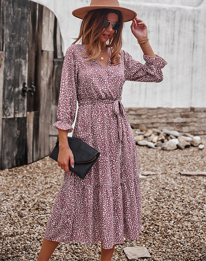 Sylvie Floral Shirred Midi Dress FINAL