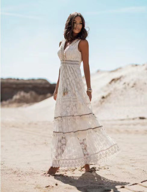 Linda Minimalist Boho Style Dress Evening Wear Edit