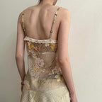 Elodie Lace-Trim Floral Top